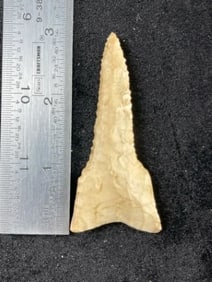 3" Drill Indian Artifact Arrowhead