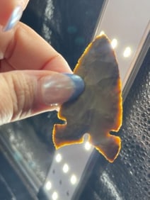 2 & 1/4" Cahokia Indian Artifact Arrowhead