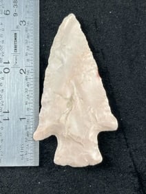 3 & 3/16" Hardin Indian Artifact Arrowhead