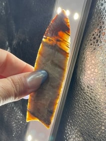4 & 1/4" Clovis Indian Artifact Arrowhead