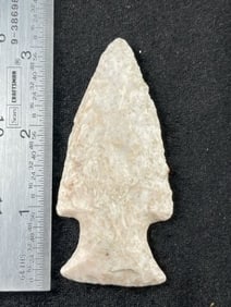 3 & 1/8" Hardin Indian Artifact Arrowhead