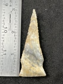 3" Drill Indian Artifact Arrowhead