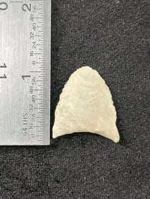 1 & 1/8" Folsom Indian Artifact Arrowhead