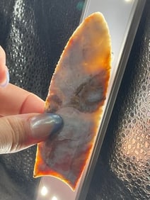 4 & 3/8" Clovis Indian Artifact Arrowhead