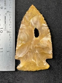 3 & 1/4" Snyders unusual enclusion Indian Artifact Arrowhead