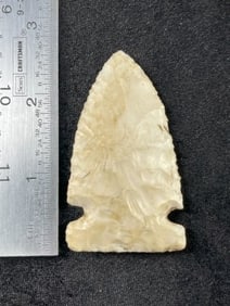 2 & 1/2" Cache River Indian Artifact Arrowhead