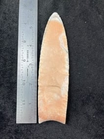 5 & 3/4" Clovis Indian Artifact Arrowhead