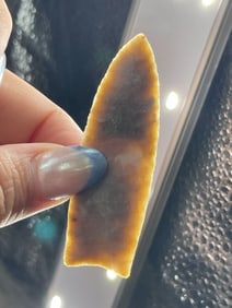 2 & 11/16" Clovis Indian Artifact Arrowhead