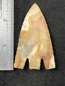 2 & 5/8" Calf Creek Indian Artifact Arrowhead