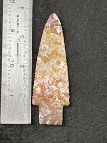 3 & 3/4" Scottsbluff Indian Artifact Arrowhead