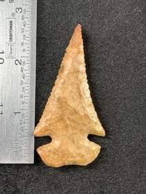 Dovetail Indian Artifact Arrowhead