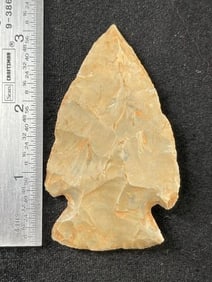 3 & 1/4" Snyders Indian Artifact Arrowhead