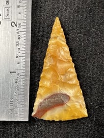 2" Triangle Indian Artifact Arrowhead