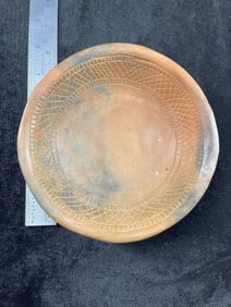 Caddo Bowl has reapair Indian Artifact Arrowhead