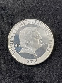 2024 Donald Trump One Ounce Silver Round Coin