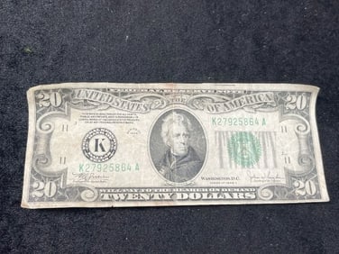 $20 Dollar Bill