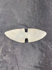 Beautiful Slate Butterfly Bannerstone Indian Artifact Arrowhead