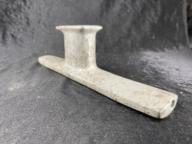 Very Nice Stone Platform Pipe Indian Artifact Arrowhead