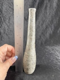 Stone Tube Pipe Indian Artifact Arrowhead