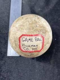 Game Ball from Hickman County, Kentucky Indian Artifact Arrowhead