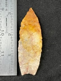 Agate Basin Indian Artifact Arrowhead