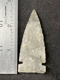 2 & 1/2" Cache River Indian Artifact Arrowhead