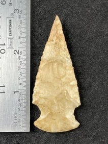 Dovetail Indian Artifact Arrowhead