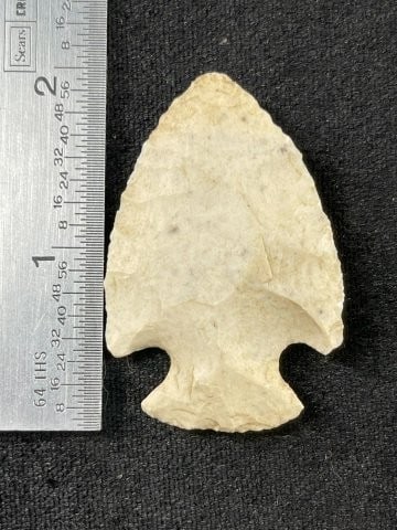 Hopewell Indian Artifact Arrowhead: KEY WORDS: INDIAN ARTIFACT ARTIFACTS ARROWHEAD ARROWHEADS NATIVE AMERICAN MISSISSIPPIAN QUAPAW CADDO POTTERY COINS MORGAN DOLLAR PEACE DOLLAR SILVER COINS Arkansas. Now taking in consignments for pre-