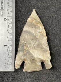 Calf Creek Indian Artifact Arrowhead