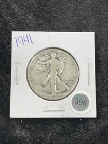 1941 Walking Liberty Half Dollar Coin
