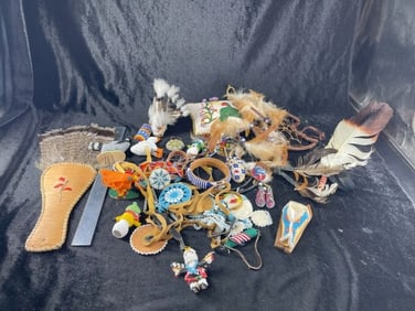 Large Group of Beaded Items