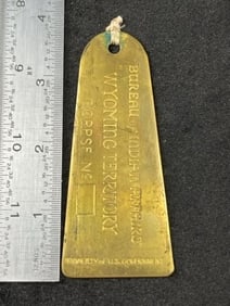 Wyoming Territory Corps Tag