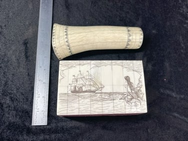 Contemporary Scrimshaw Art