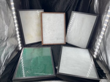 5 Large Used Riker Frames