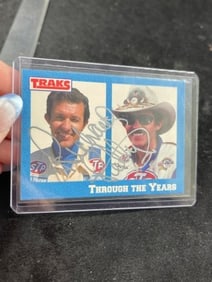 Richard Petty Hand Signed Authentic Autograph Racing Card