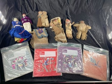 Group of Antique Dolls etc