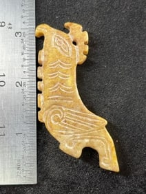 Chinese Jade Hongshan Figurine