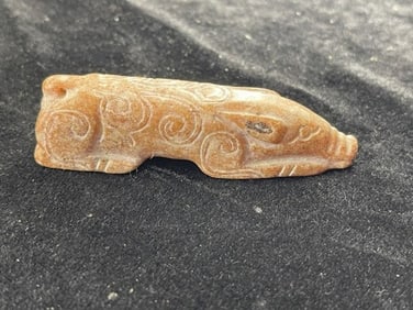 Chinese Jade Hongshan Figurine