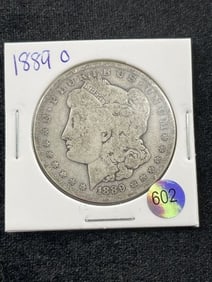 1889 O Morgan Silver Dollar Coin