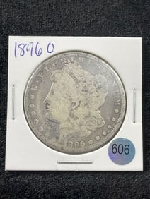 1896 O Morgan Silver Dollar Coin
