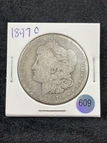 1897 O Morgan Silver Dollar Coin