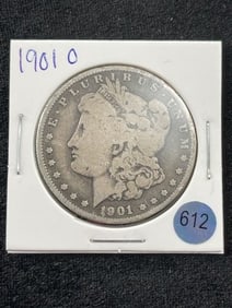 1901 O Morgan Silver Dollar Coin