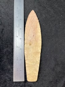 Agate Basin Indian Artifact Arrowhead