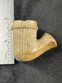 Trade Pipe Indian Artifact Arrowhead