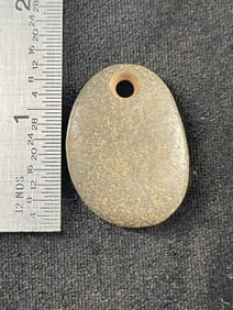 small Stone Pendant Indian Artifact Arrowhead