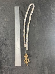 Trade Bead Necklace with Pendant