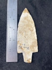 Adena from Iowa Indian Artifact Arrowhead