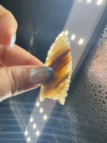 Folsom Indian Artifact Arrowhead