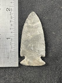 Side Notch Indian Artifact Arrowhead