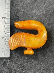 Chinese Jade Hongshan Figurine